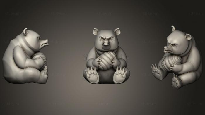 3D model Sculpt bear 2 (STL)